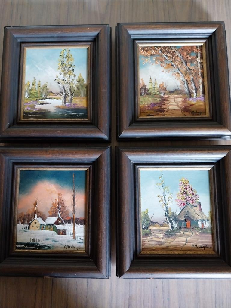 4 jaargetijden  M Verheijden, Ophalen of Verzenden