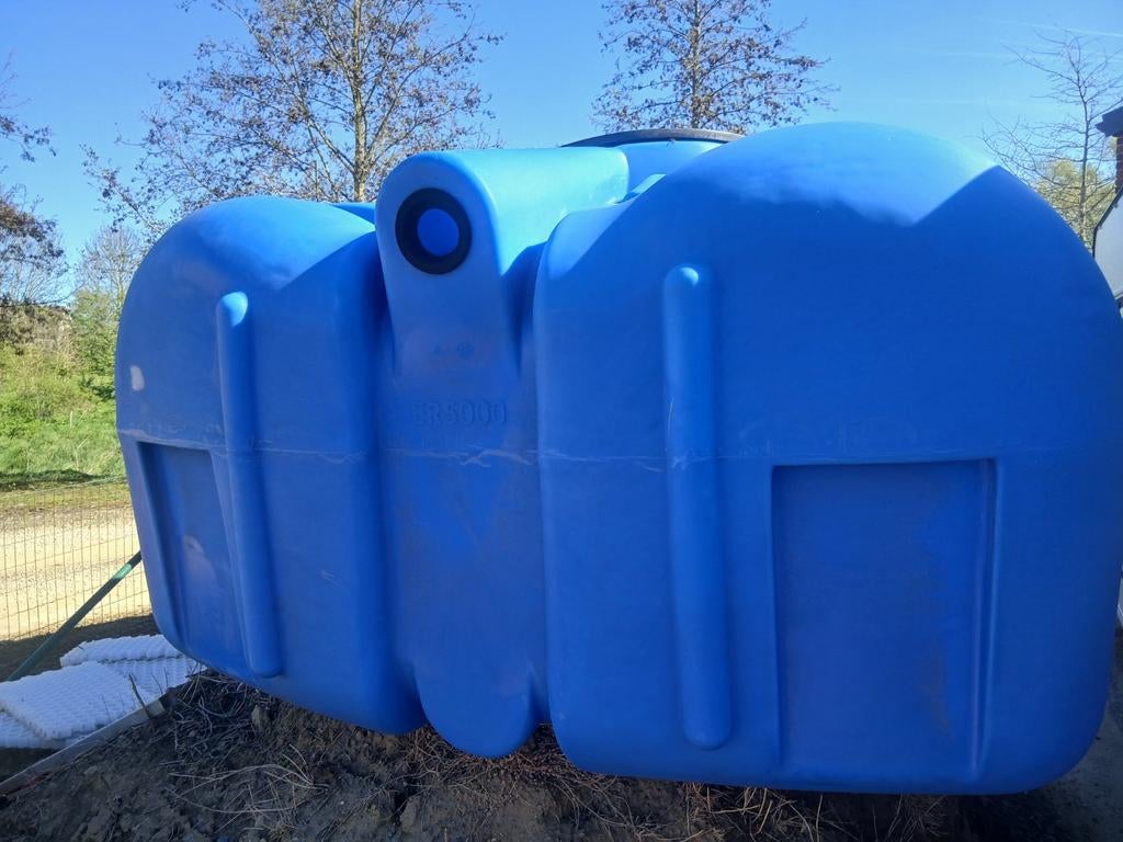 Regenwater tank 5000liter DS Plastics, Tuin en Terras, Regentonnen, Ophalen