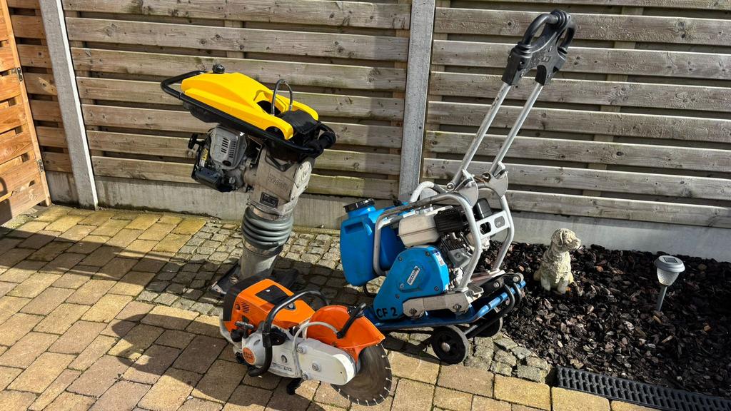 Coupe-plaque vibratoire Tamper-, Bricolage & Construction, Enlèvement, Utilisé