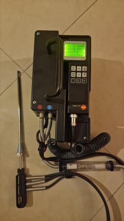 Analyseur de combustion Testo 350, Enlèvement ou Envoi, Utilisé