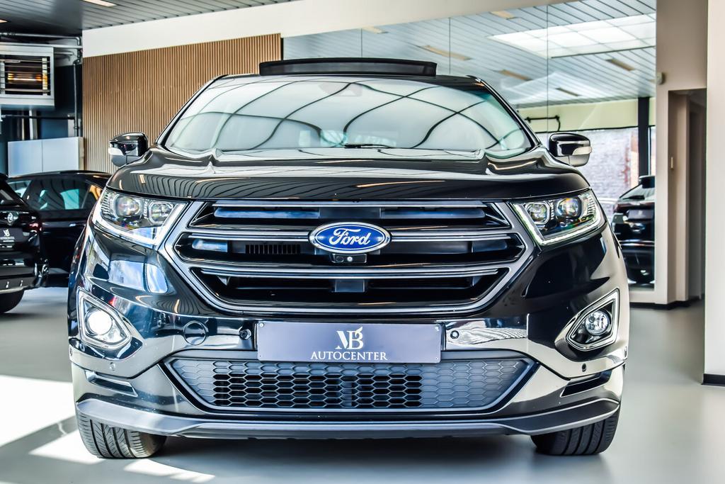 Ford Edge 2.0 TDCI Bi-Turbo Sport 02/2017, Auto's, 4 cilinders, 0 kg, Zwart, Edge