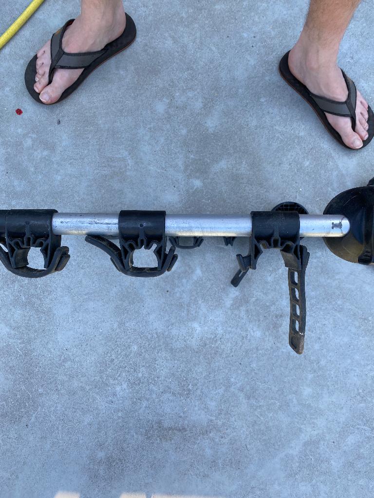 Thule fietsendrager koffer, Ophalen, 3 fietsen of meer, Gebruikt, Achterklepdrager