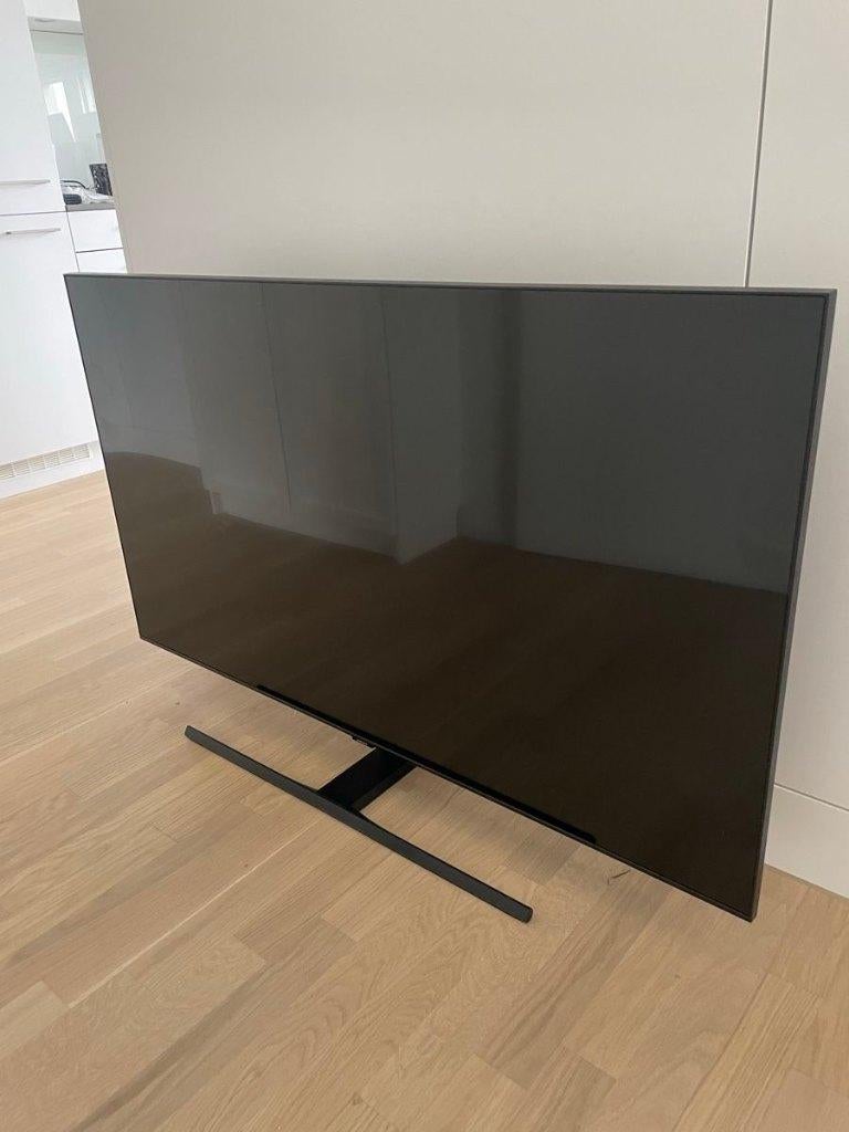Samsung QLed 4K 55inch 140cm Smart TV Zwart, Audio, Tv en Foto, Televisies, Ophalen, QLED, Zo goed als nieuw, 100 Hz