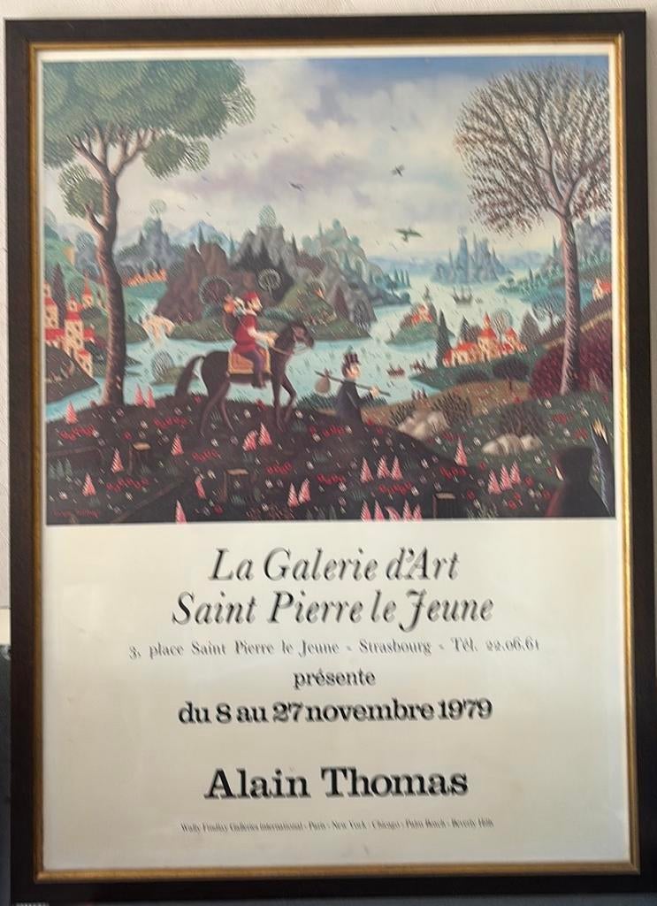 Cadre photo neuf Le Paysage au Cavalier Alain Thomas, Enlèvement, Comme neuf