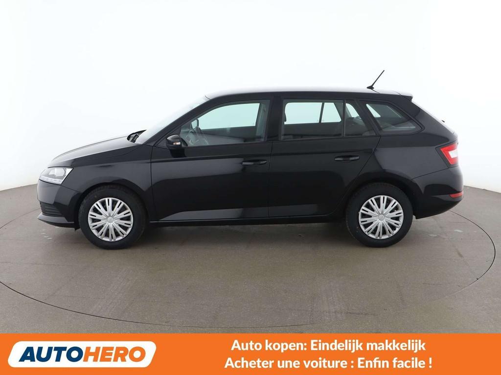 Skoda Fabia 1.0 MPI Active (bj 2019), Auto's, Voorwielaandrijving, Stof, Zwart, 1079 kg
