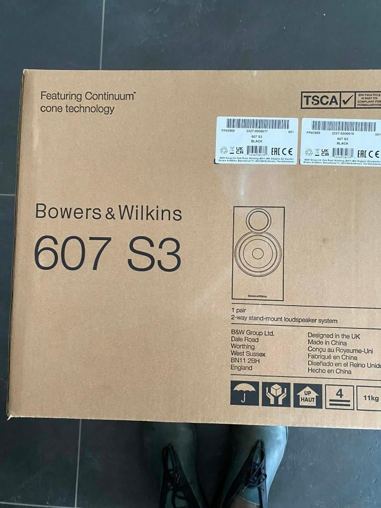 BOWERS & WILKINS 607 S3... toujours dans la boîte., Enlèvement, Neuf, Autres types, Bowers & Wilkins (B&W)