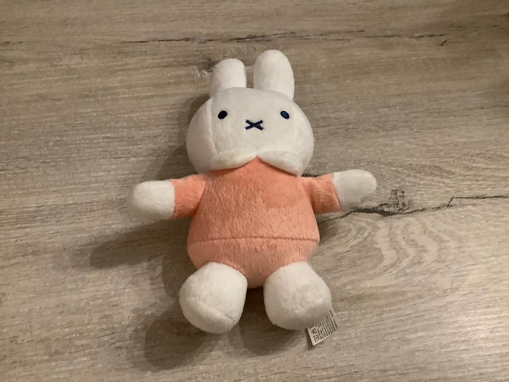 Nijntje pluche character (20 cm) (Rammelaar), Overige merken, Konijn, Nijntje, Ophalen of Verzenden