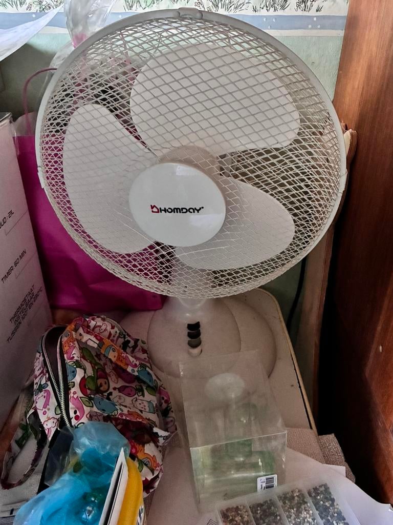 Ventilateur, Elektronische apparatuur, Ventilatoren, Ophalen, Zo goed als nieuw, Tafelventilator