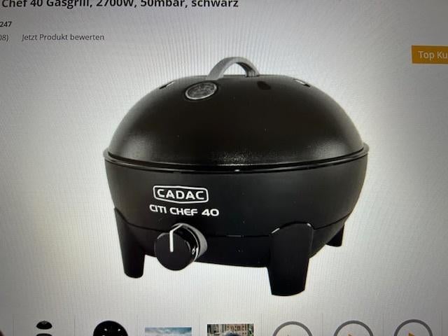 Cadac E Braai tafel BBQ op elektriciteit., Caravans en Kamperen, Kampeeraccessoires, Ophalen, Zo goed als nieuw