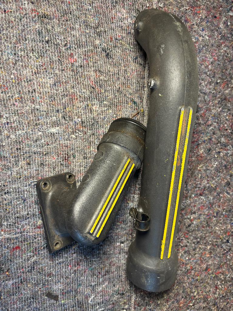 tubulure d'admission r5 alpine turbo, Enlèvement ou Envoi, Utilisé, Renault