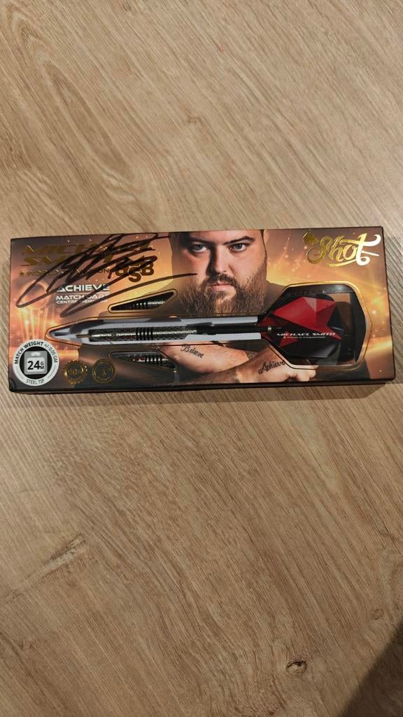 Shot Michael Smith Achieve

Met handtekening, Sport en Fitness, Ophalen of Verzenden