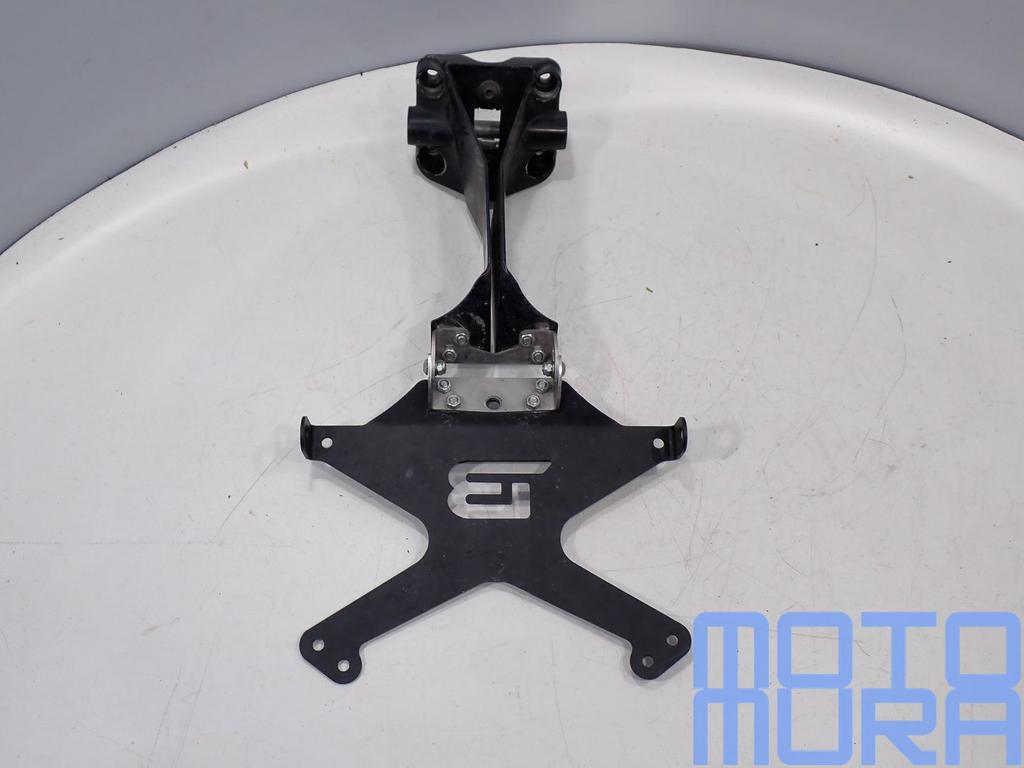 Kentekenplaathouder voor de Ducati 848 2008 - 2010 superbike, Gebruikt, -, -, Ophalen of Verzenden