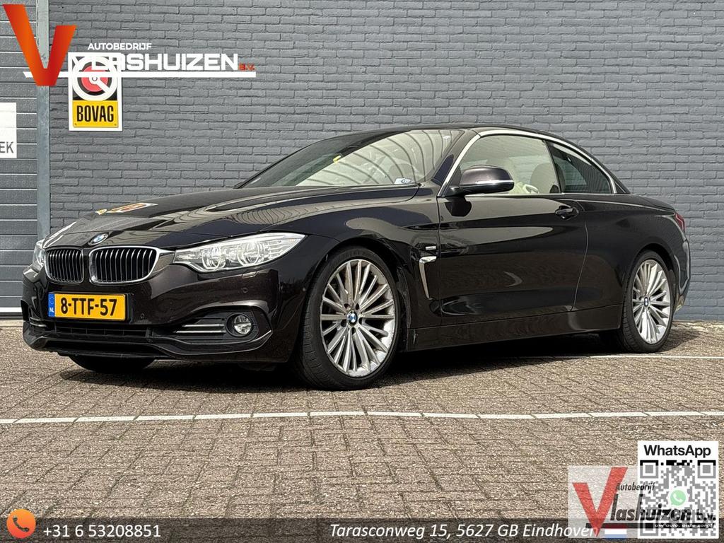 BMW 428 4-serie Cabrio 428i High Executive Automaat | Leder, Auto's, BMW, Bedrijf, 4 Reeks, ABS, Adaptieve lichten, Airbags, Alarm