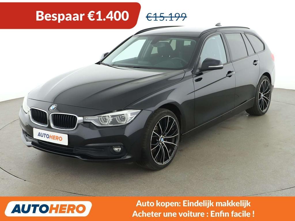 BMW 3 Serie 316 316d Advantage (bj 2019), Auto's, Electronic Stability Program (ESP), Euro 6, 116 pk, Zwart