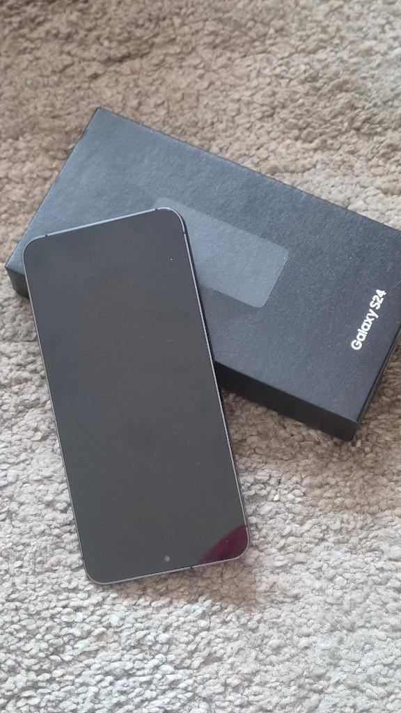 Samsung Galaxy S24, Telecommunicatie, Mobiele telefoons | Samsung, Galaxy S24, Zwart, Ophalen of Verzenden, Zo goed als nieuw