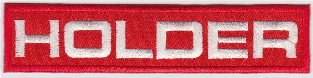 Holder Tractor stoffen opstrijk patch embleem, Verzenden, Nieuw