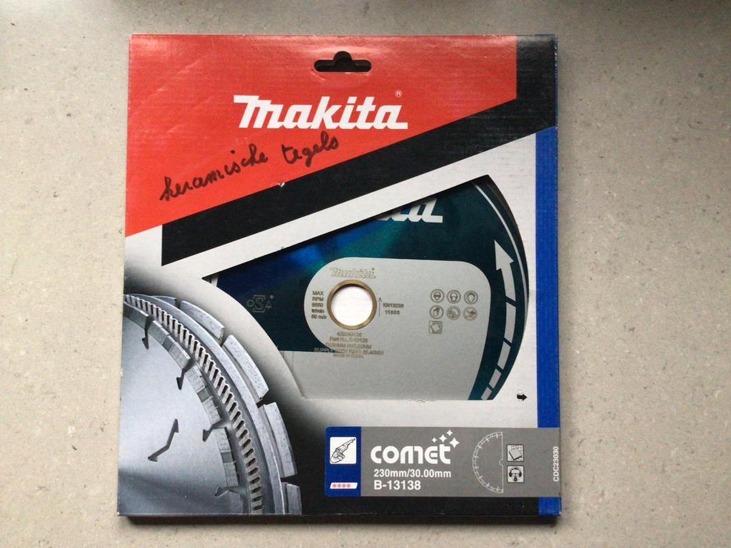 Disque diamanté MAKITA à bande complète COMET, Bricolage & Construction, Enlèvement, Neuf
