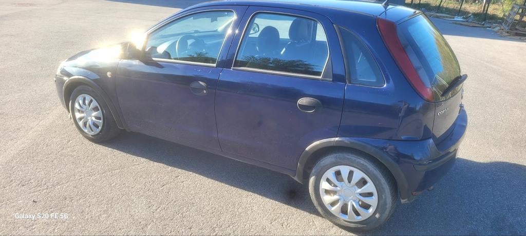 OPEL CORSA 2005+1.0ES+EURO4 +118000KM POUR 899 EU, Auto's, Opel, Blauw, Bedrijf, 1000 cc, Euro 4
