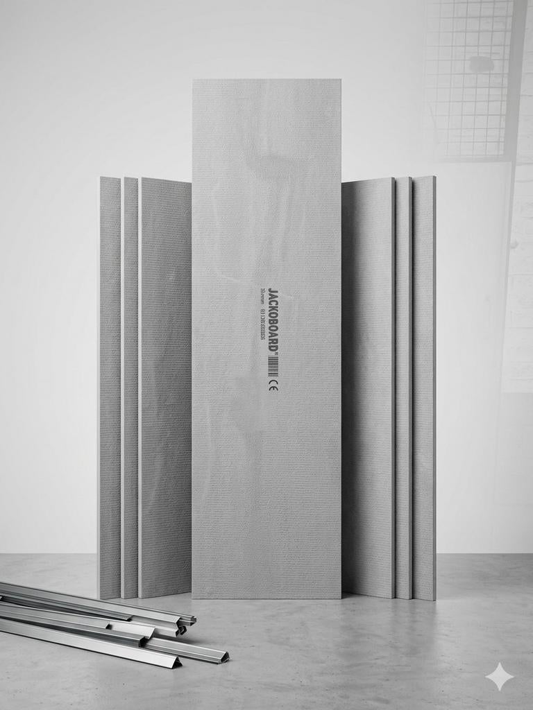 LOT 6 PANNEAUX JACKOBOARD NEUFS (PRÊT-À-CARRELER), Bricolage & Construction, Chauffage & Radiateurs, Enlèvement ou Envoi