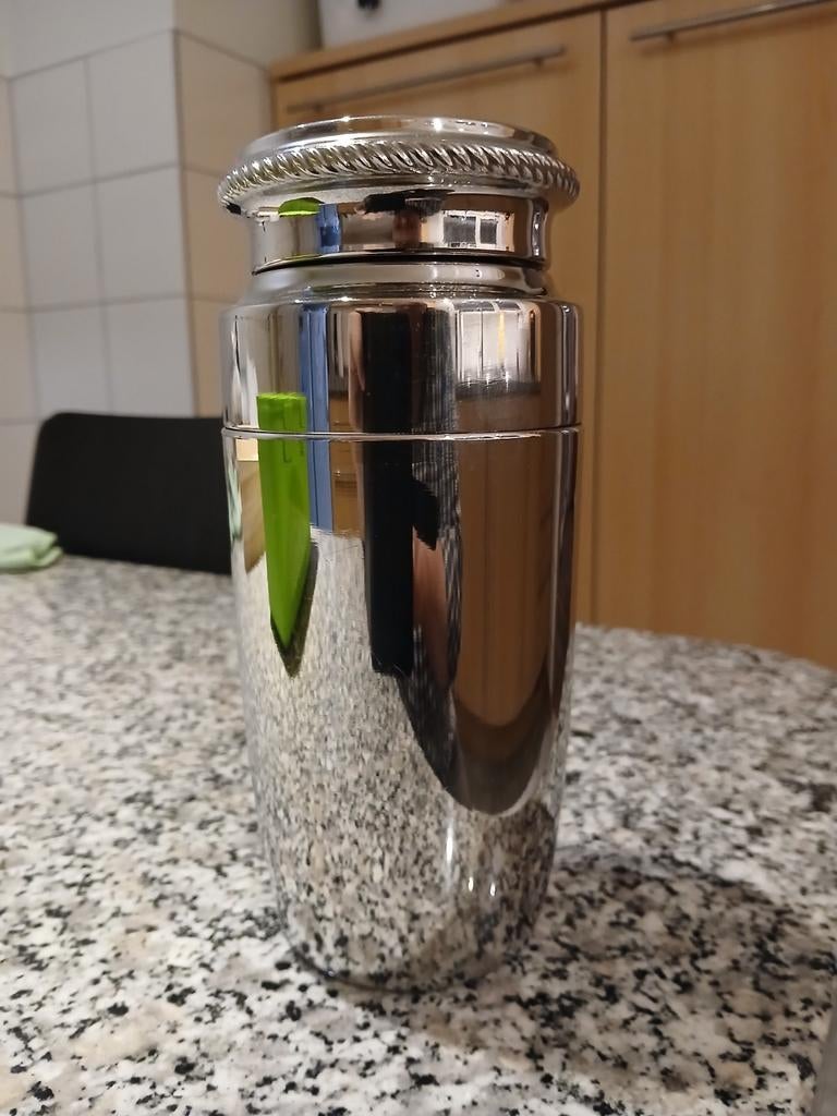 Vintage cocktail shaker jaren 60, Envoi, Alessi