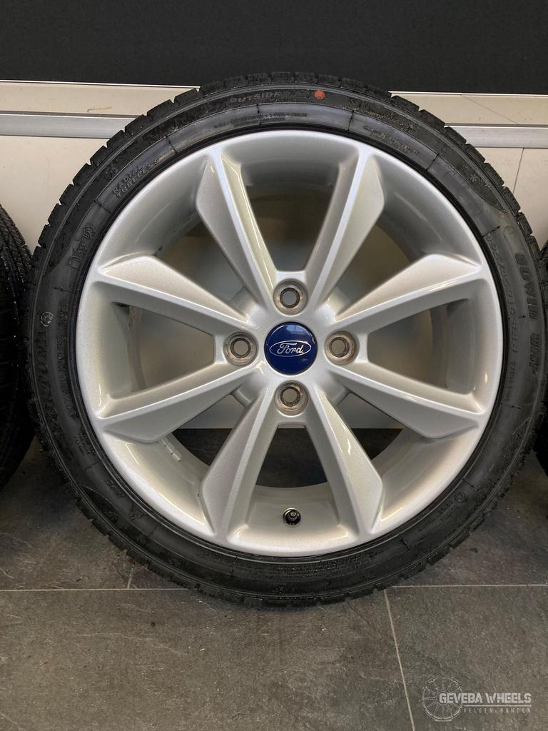 16” originele Ford Fiesta MK6 velgen + winterbanden 4x108, Autos : Pièces & Accessoires, Pneus & Jantes, Pneus et Jantes, Pneus hiver