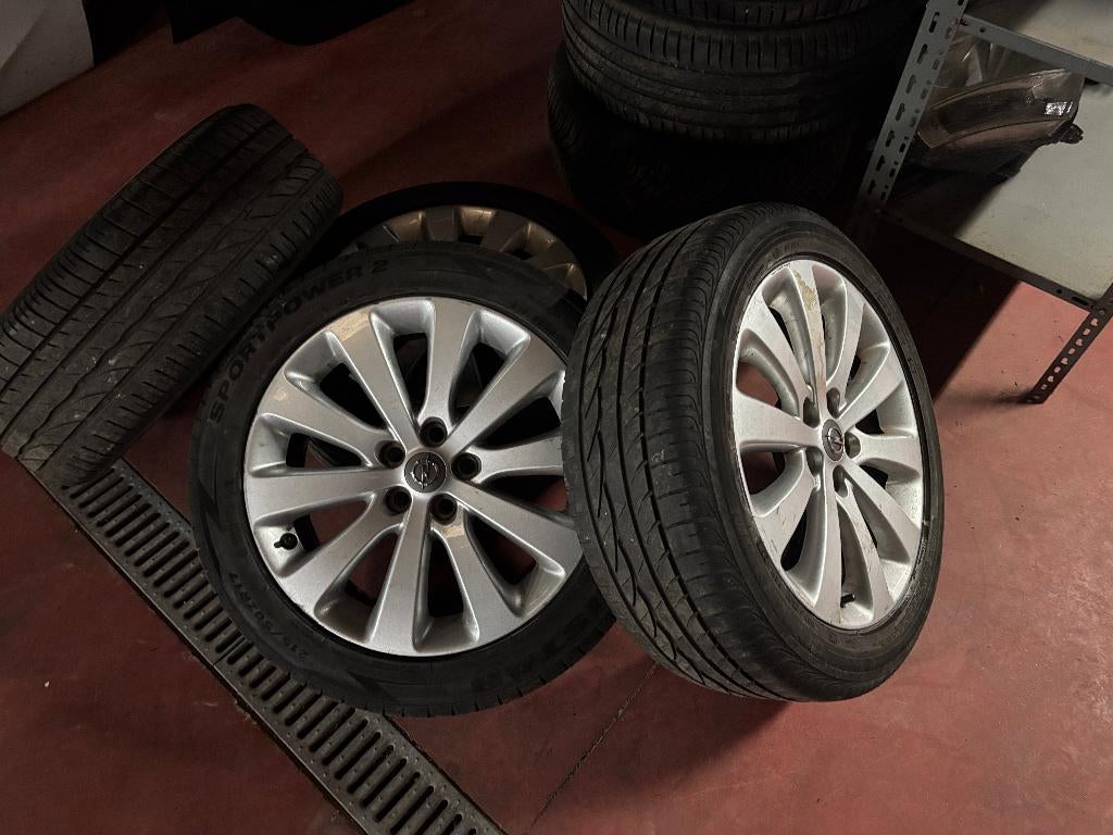 4 JANTES 17" OPEL ASTRA J, Auto-onderdelen, Transmissie en Toebehoren, Opel, Gebruikt, Ophalen