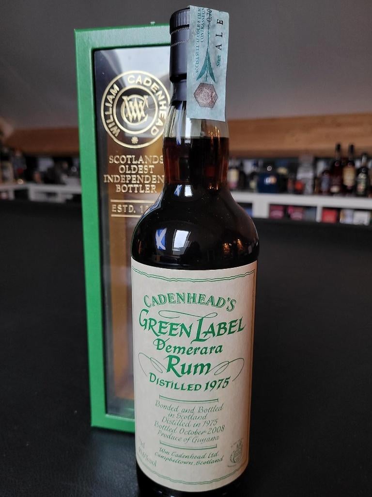 Demerara rum Cadenhead's 1975, Ophalen, Overige typen, Nieuw, Vol