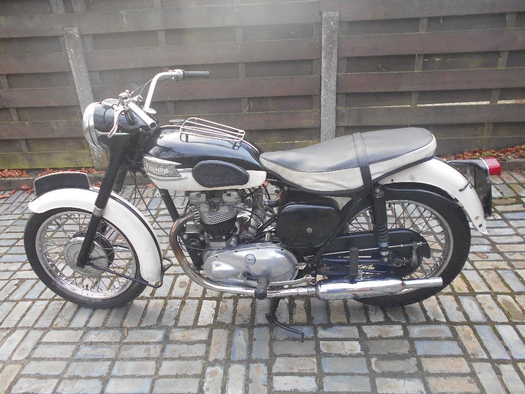 triumph T110, Motoren, 2 cilinders, Overig, 650 cc