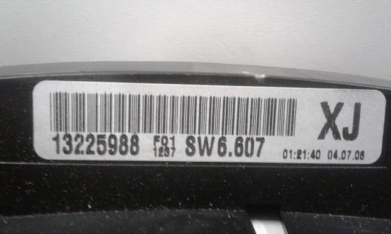 INSTRUMENTS DE BORD Opel Astra H SW (L35) (01-2004/05-2014), Autos : Pièces & Accessoires, Utilisé, Opel