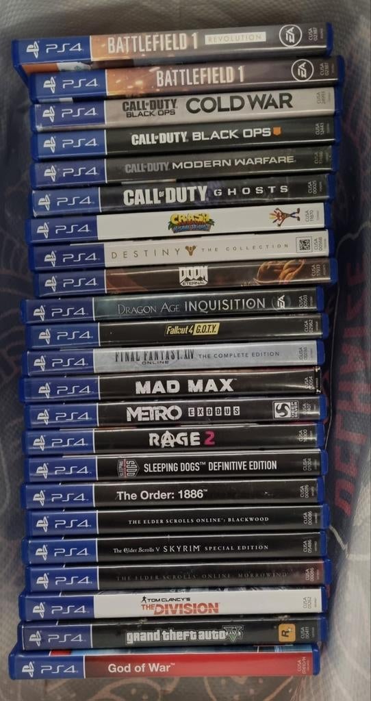 Jeux ps4/ps5, Consoles de jeu & Jeux vidéo, Enlèvement