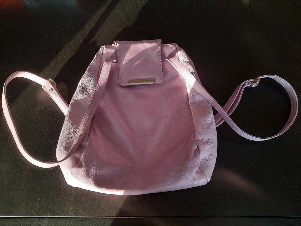 Rugtas, Crinkles, Ophalen of Verzenden, Zo goed als nieuw, Paars, Overige merken