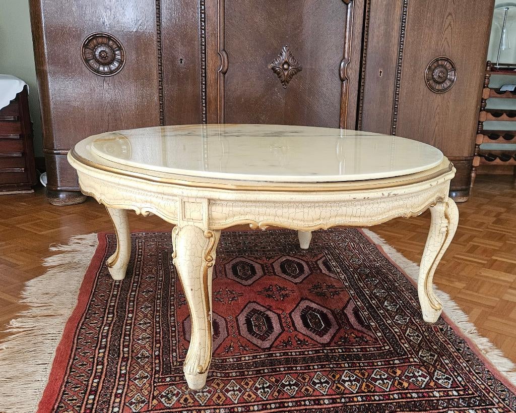 Antieke salontafel, Ophalen