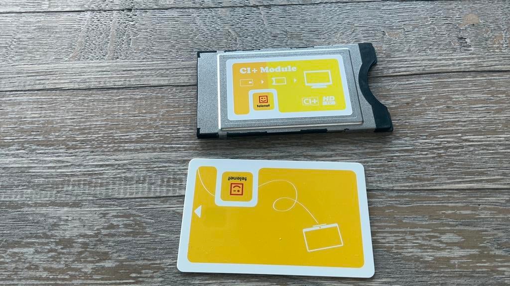CI+ module voor PCMCIA slot op tv, Ophalen, Zo goed als nieuw