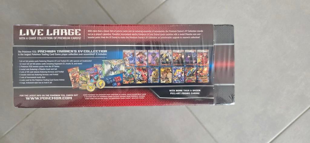 Premium XY collection box, Enlèvement