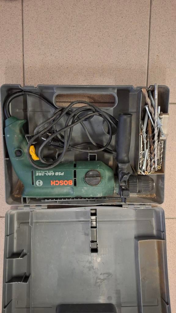 Bosh klopboormachine, Ophalen