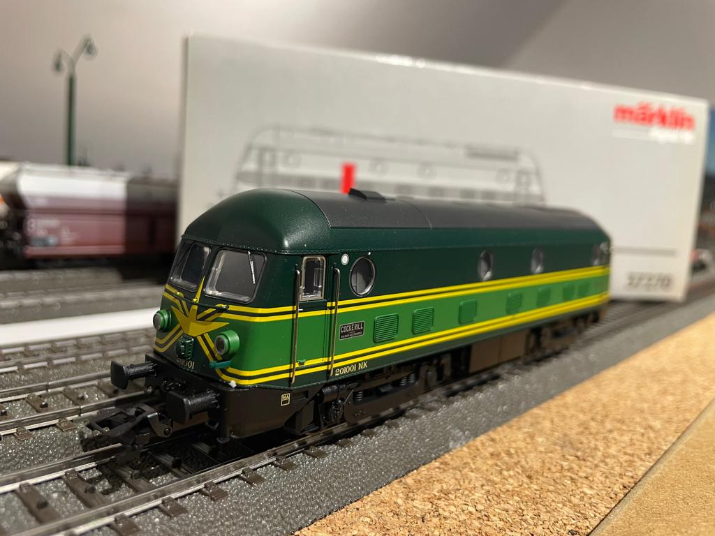 Marklin 37270 série 201 SNCB NMBS, Hobby en Vrije tijd, Wisselstroom, Locomotief, Ophalen of Verzenden, Zo goed als nieuw