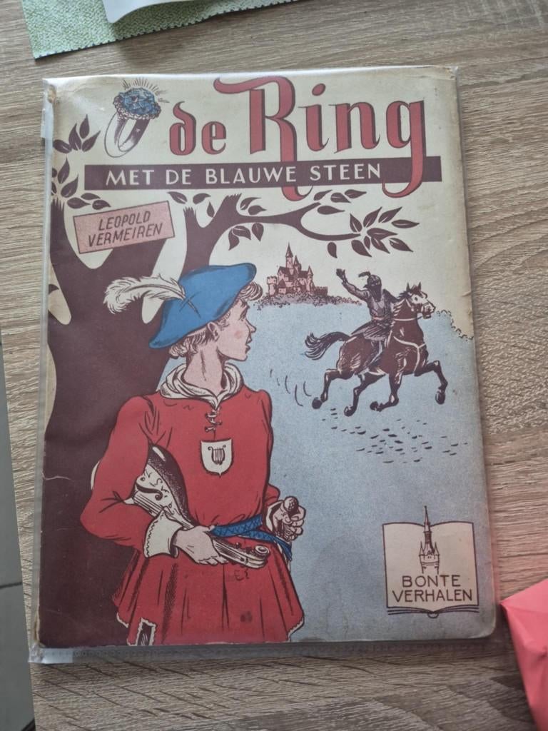 de ring met de blauwe steen ( leopold vermeiren ), Enlèvement ou Envoi, Utilisé