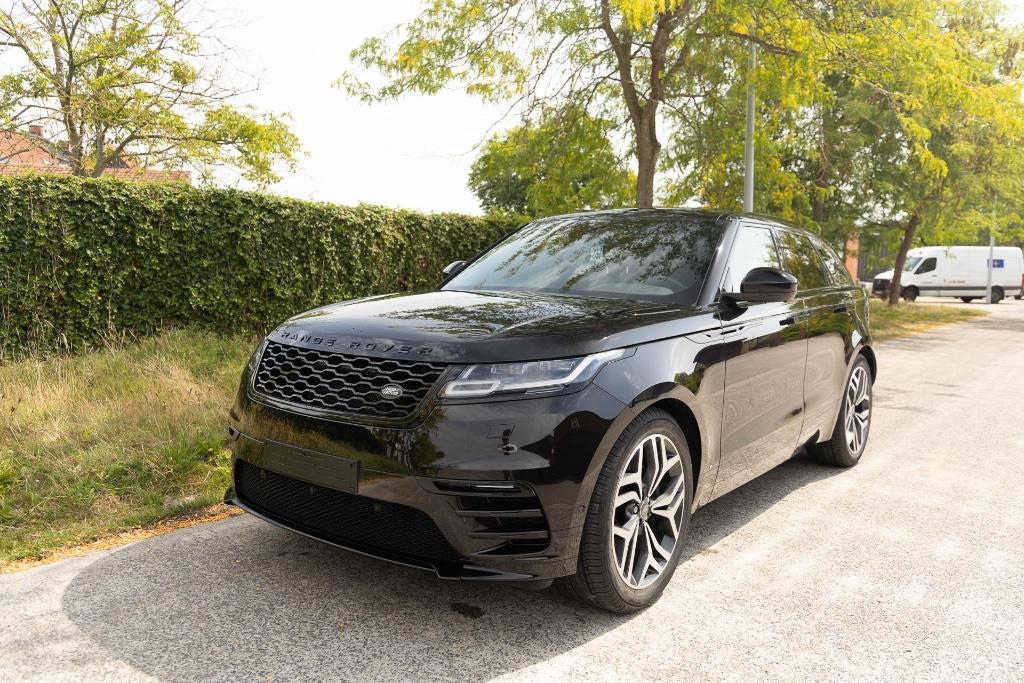 Land Rover Velar 3.0D R-Dynamic HSE * MOTORSCHADE * EXPORT, Auto's, Land Rover, Range Rover Velar, Zwart, Leder, Bedrijf