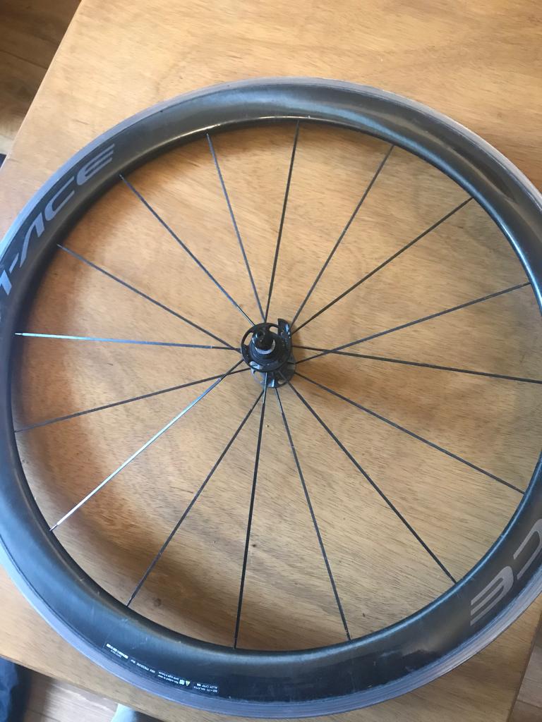 Roue avant dura ace c60 pneu, Enlèvement ou Envoi, Comme neuf, Pneu