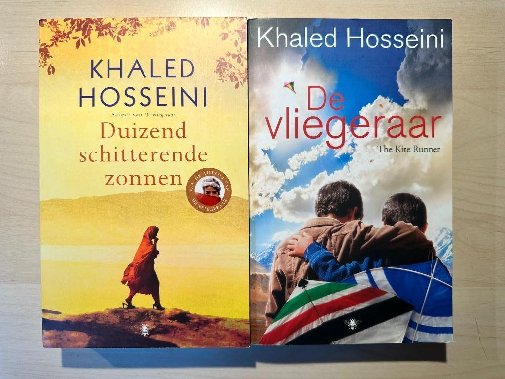 2 Khaled Hosseini - De Vliegeraar - 1000 Schitterende Zonnen, België, Khaled Hosseini, Ophalen, Gelezen