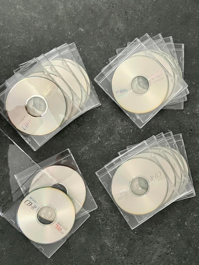 Nieuwe SONY CD-R 700mb 17stuks s, Informatique & Logiciels, Disques enregistrables, Enlèvement, Neuf, SONY