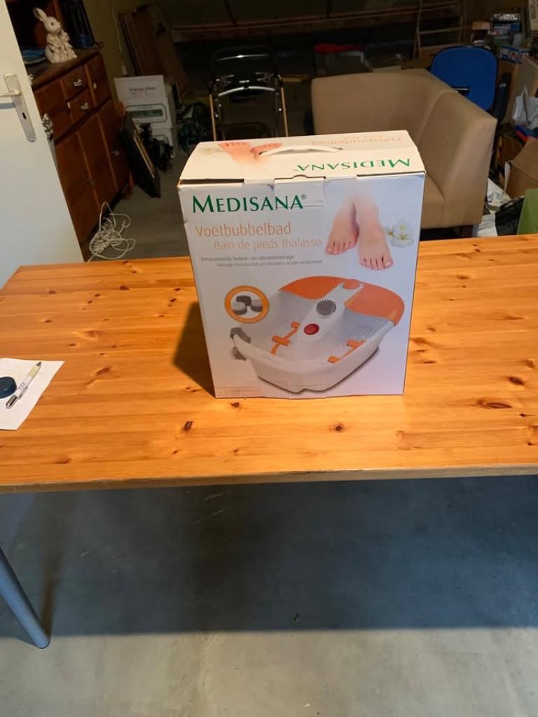 BAIN DE PIEDS THALASSO MEDISANA, Electroménager, Équipement de Soins personnels, Enlèvement, Comme neuf, Soin des mains et des pieds