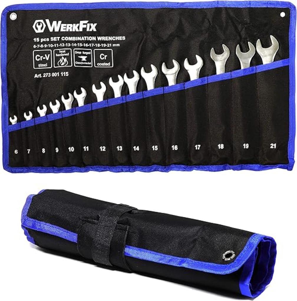 Kit de clés mixtes WerkFix 15 pièces LIVRAISON RAPIDE ET GRA, Envoi, Neuf