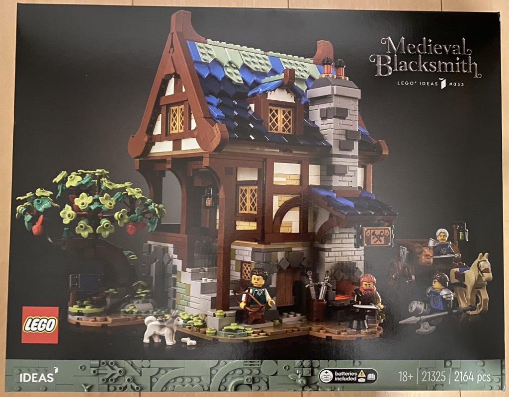 LEGO 21325 Ideas Medieval Blacksmith, Ophalen of Verzenden, Nieuw, Complete set, Lego