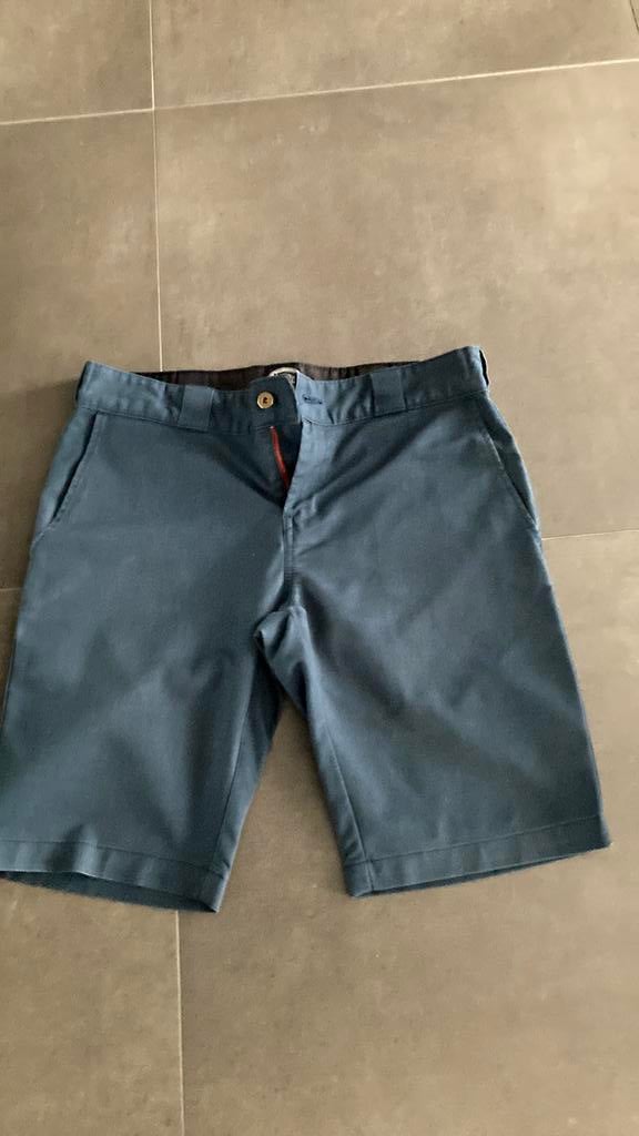 Dickies short blauw W32, Kleding | Heren, Ophalen of Verzenden, Zo goed als nieuw, Blauw
