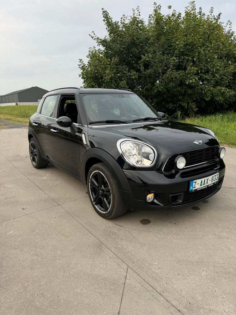 MINI COOPER SD ALL 4/ DIESEL/EURO5b/ GARANTIE, USB, 1995 cc, Zwart, Zwart