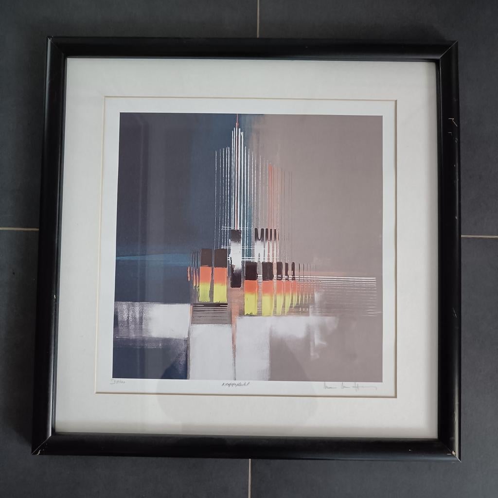 Zeefdruk Luc Drappier "weggeplukt" 81/100, Ophalen of Verzenden