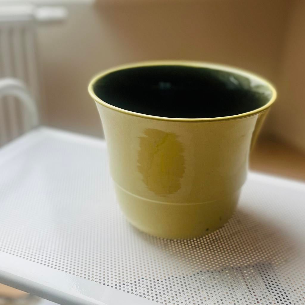 Pot de fleurs art déco Thulin (Belgique), Antiquités & Art, Antiquités | Céramique & Poterie, Enlèvement ou Envoi