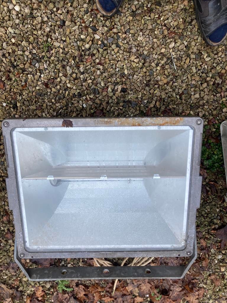 Lamphouder met lampen. Hqi t 2000w, Ophalen, Zo goed als nieuw