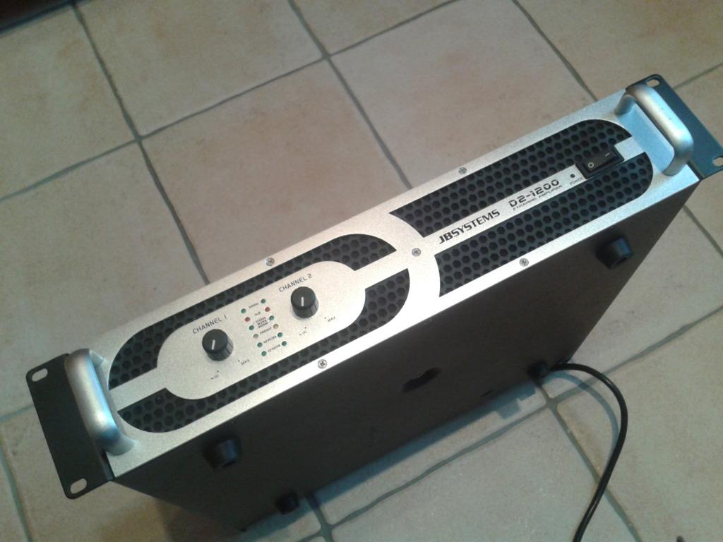 D2-1200 versterker, Ophalen, Gebruikt